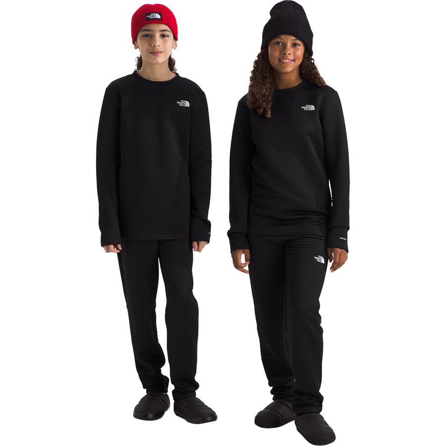 楽天ジェットラグ楽天市場店（取寄） ノースフェイス キッズ ドットニット サーマル セット - キッズ The North Face kids Dotknit Thermal Set - Kids' TNF Black