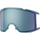 (取寄) スミス スクアッド ゴーグルズ リプレイスメント レンズ Smith Squad Goggles Replacement Lens ChromaPop Everyday Blue Mirror