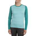 (取寄) スポルティバ レディース ツアー ロングスリーブ シャツ - ウィメンズ La Sportiva women Tour Long-Sleeve Shirt - Women's Iceberg/Lagoon(4)