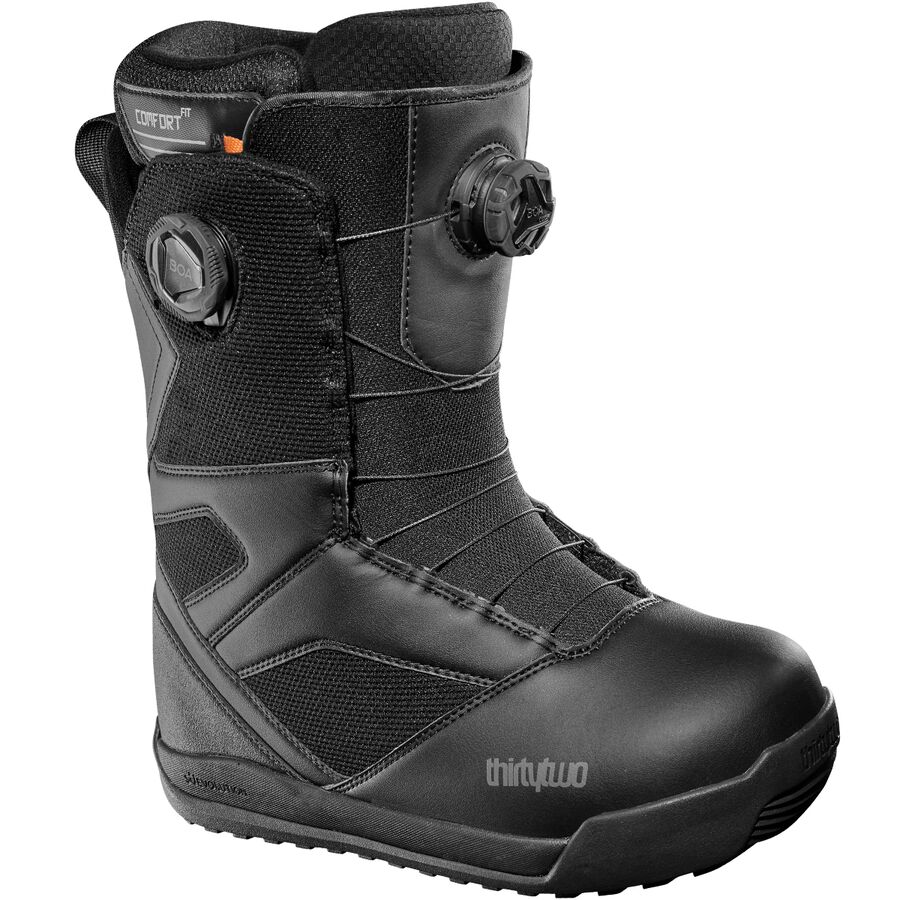 (取寄) サーティーツー メンズ STW ダブル ボア スノーボード ブーツ - 2025 - メンズ ThirtyTwo men STW Double BOA Snowboard Boot - 2025 - Men's Black/Black