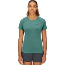 (取寄) ラブ レディース ソニック Tシャツ - ウィメンズ Rab women Sonic T-Shirt - Women's Eucalyptus