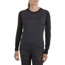 (取寄) スポルティバ レディース ツアー ロングスリーブ シャツ - ウィメンズ La Sportiva women Tour Long-Sleeve Shirt - Women's Carbon/Cherry Tomato
