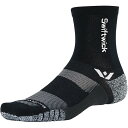 (取寄) スウィフトウィック フライト Xt ミッドクルー ソック Swiftwick Flite XT Mid-Crew Sock Black/Black