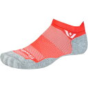(取寄) スウィフトウィック マクサス ノー ショー ソック Swiftwick Maxus No Show Sock Hibiscus Red(4)