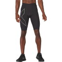 (取寄) ツータイムズユー メンズ MCS コンプレッション ショート - メンズ 2XU men MCS Compression Short - Men's Black/Black Reflective(4)