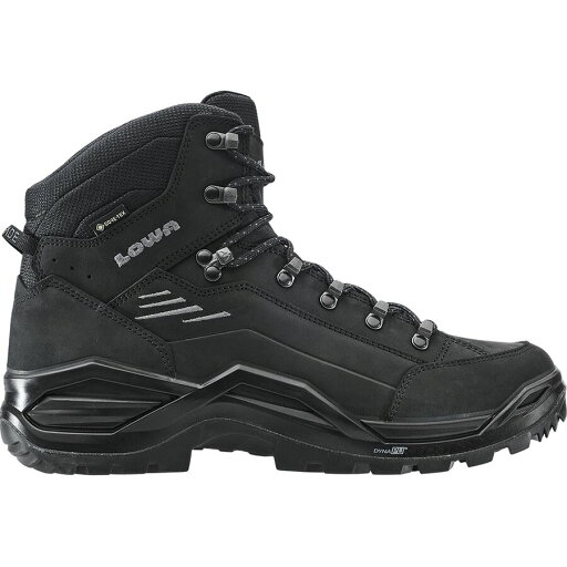 (取寄) ローバー メンズ レネゲード エボ Gtx ミッド ワイド ハイキング シューズ - メンズ Lowa men Renegade Evo GTX Mid Wide Hiking Shoe - Men's Deep Black (取寄) ローバー メンズ レネゲード エボ Gtx ミッド ワイド ハイキング シューズ - メンズ Lowa men Renegade Evo GTX Mid Wide Hiking Shoe - Men's Deep Black