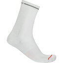 (取寄) カステリ プレミオ エボ 18 ソック Castelli Premio Evo 18 Sock White