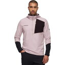 (取寄) マムート メンズ マドリス ライト ml 1/2-ジップ パーカー - メンズ Mammut men Madris Light ML 1/2-Zip Hoodie - Men's Alpine Calamint/Black