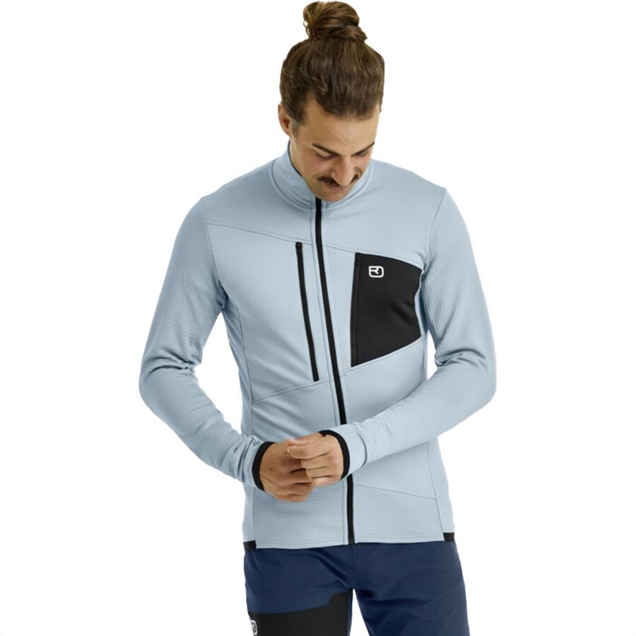 () ȥܥå  ե꡼ å 㥱å -  Ortovox men Fleece Grid Jacket ...
