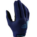 (取寄) 100% メンズ ライドキャンプ グローブ - メンズ 100% men Ridecamp Glove - Men's Navy/Slate(4)