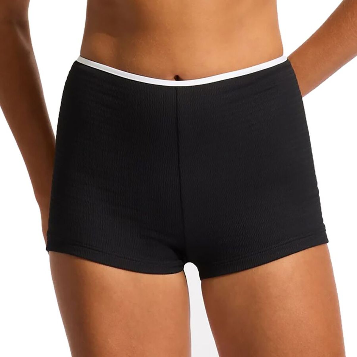 (取寄) シーフォリー レディース ボーイレッグ パンツ - ウィメンズ Seafolly women Boyleg Pant - Women's Black