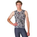 (取寄) カステリ メンズ エスプレッソ R-A/D スリーブレス ベースレイヤー- - メンズ Castelli men Espresso R-A/D Sleeveless Baselayer - Men's Twilight Blue