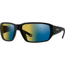 (取寄) スミス フックセット クロマポップ サングラス Smith Hookset ChromaPop Sunglasses Matte Black/ChromaPop Glass Polarchromic Yellow Blue Mirror(4)