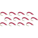 (取寄) モンタナフライカンパニー テオズ スパーク-ア-リッド - 12-パック Montana Fly Company Theo's Spark-a-Lid - 12-Pack Red(4)