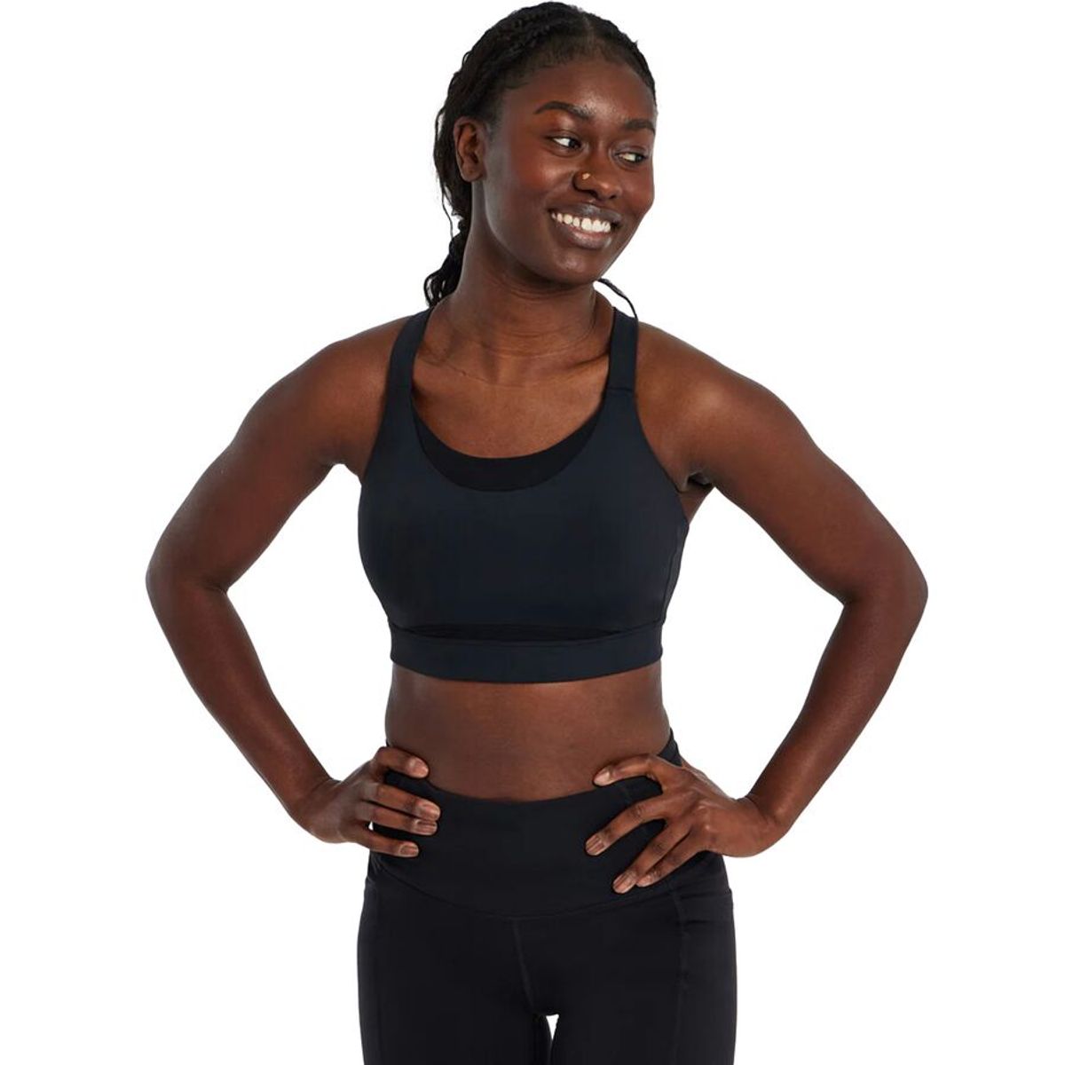() ǥ ֡ ֥ -  Oiselle women Boom Bra - Women's Black