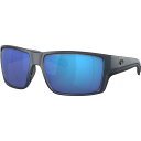 (取寄) コスタ リーフトン プロ 580G ポーラライズド サングラス Costa Reefton Pro 580G Polarized Sunglasses Midnight Blue Blue Mirror(4)