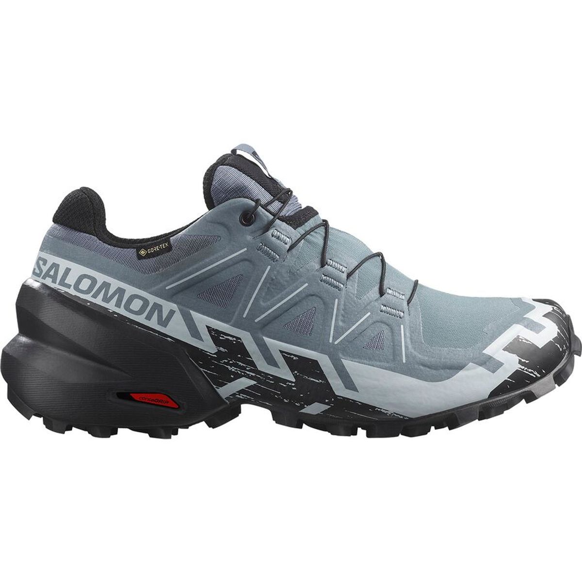 (取寄) サロモン レディース スピードクロス 6 Gtx トレイル ランニング シューズ - 2024 - ウィメンズ Salomon women Speedcross 6 GTX Trail Running Shoe - 2024 - Women's Flint Stone/Black/Heather