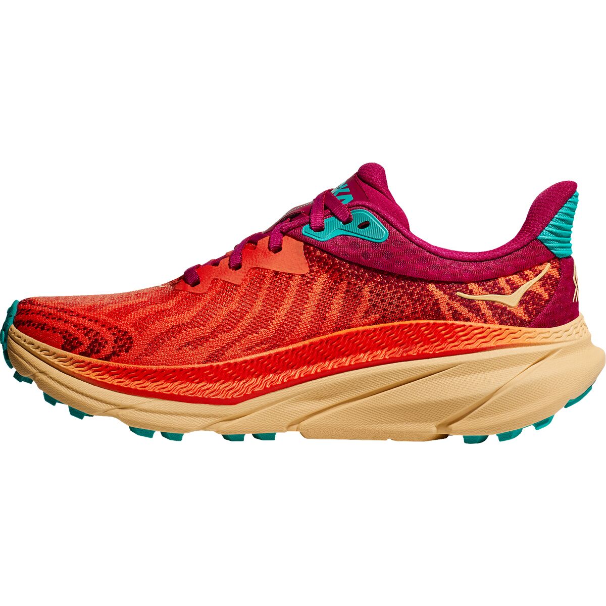 (取寄) ホカオネオネ メンズ チャレンジャー ATR 7 ランニング シューズ - メンズ HOKA men Challenger ATR 7 Running Shoe - Men's Flame/Cherries Jubilee