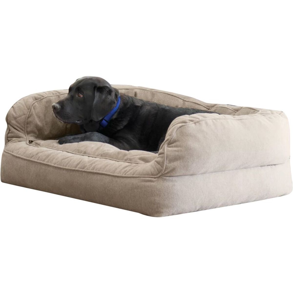 () ӥ  ɥå ٥å Orvis Comfortfill Couch Dog Bed Heather Dark Kha...