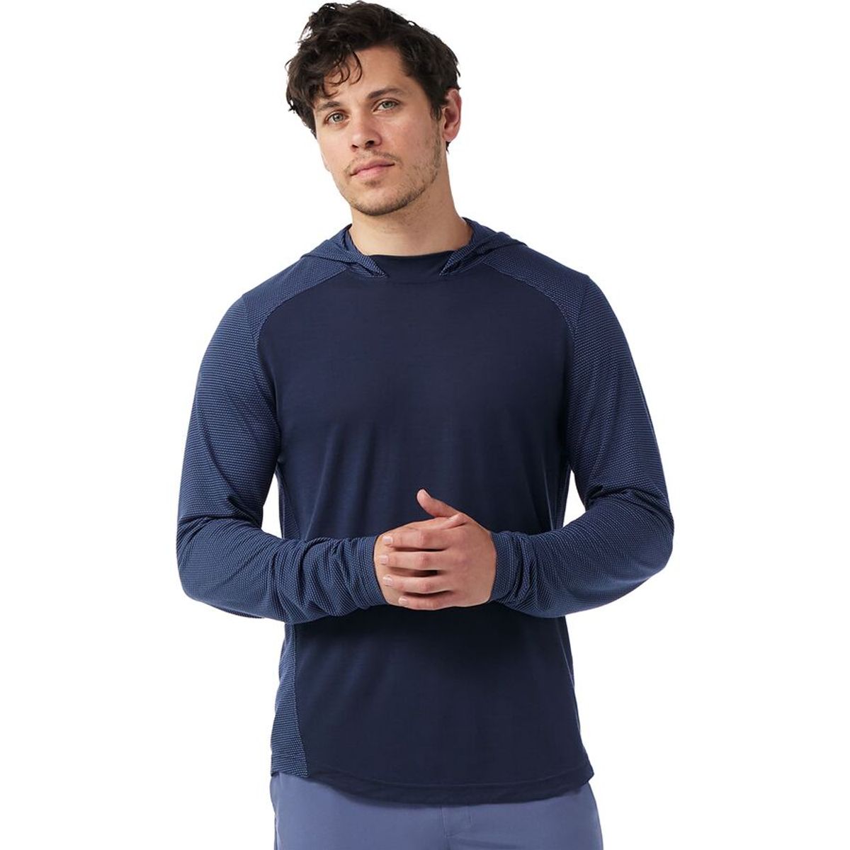 () ޡȥ  ƥ å ֡ǥ -  Smartwool men Active Mesh Hoodi...