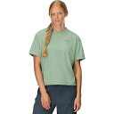 (取寄) マーモット レディース ショートスリーブ クルー トップ - ウィメンズ Marmot women AirExchange SolarShield Short-Sleeve Crew Top - Women's Agate Green