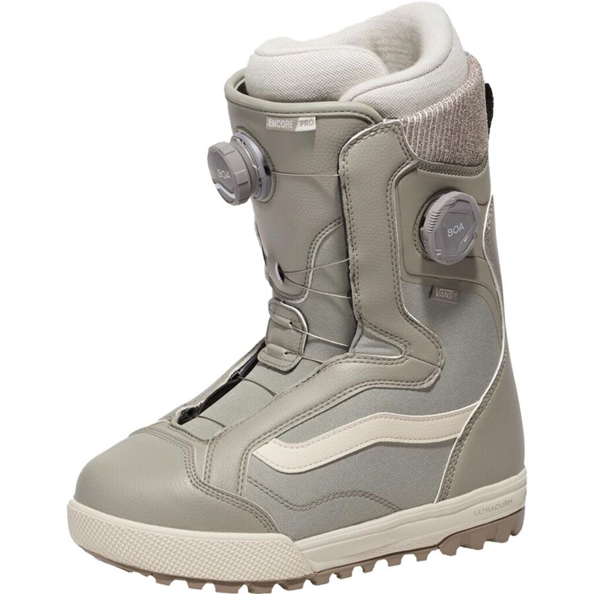 (取寄) バンズ レディース アンコール プロ ボア スノーボード ブーツ - 2025 - ウィメンズ Vans women Encore Pro BOA Snowboard Boot - 2025 - Women's Khaki/White