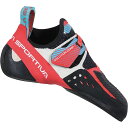 (取寄) スポルティバ レディース ソリューション コンプ クライミング シューズ - ウィメンズ La Sportiva women Solution Comp Climbing Shoe - Women's Hibiscus/Malibu Blue