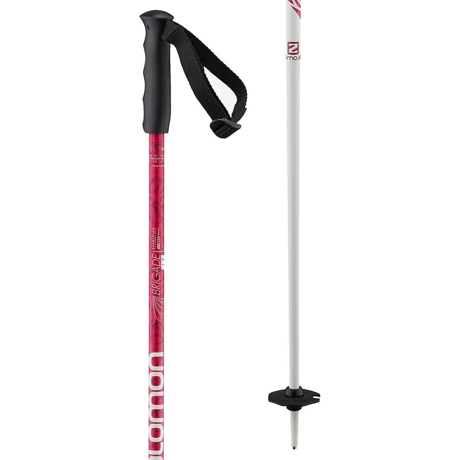 (取寄) サロモン キッズ ブリゲード JR スキー ポールズ - キッズ Salomon kids Brigade Jr Ski Poles - Kids' Pink