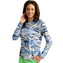 (取寄) ハック レディース KC パシュート プリンテッド クルー - ウィメンズ Huk women KC Pursuit Printed Crew - Women's Naval Academy(4)