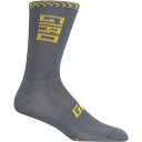 (取寄) ジロ コンプ レーザー ハイ ライズ ソック Giro Comp Racer High Rise Sock Dark Shark/Spectra Yellow