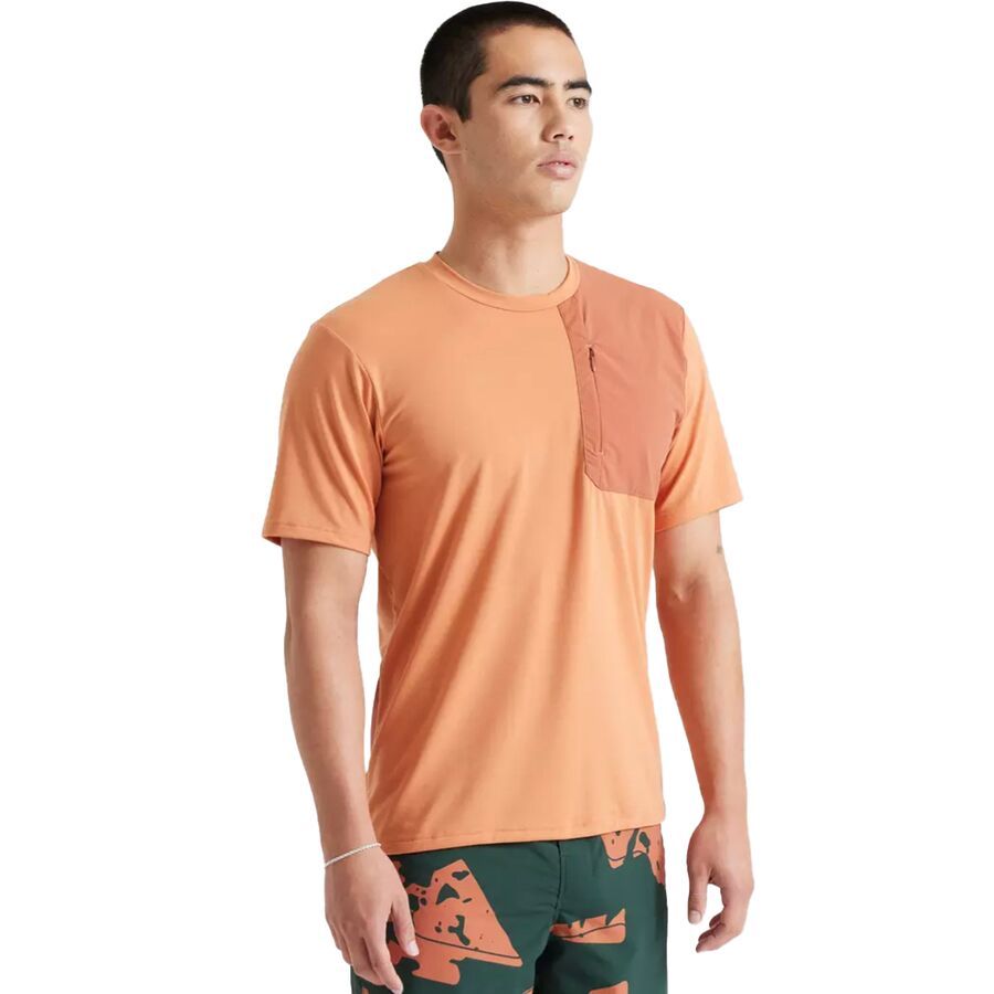 (取寄) スペシャライズド メンズ ADV エアー ジャージ - メンズ Specialized men Adv Air Short-Sleve Jersey - Men's Pecan