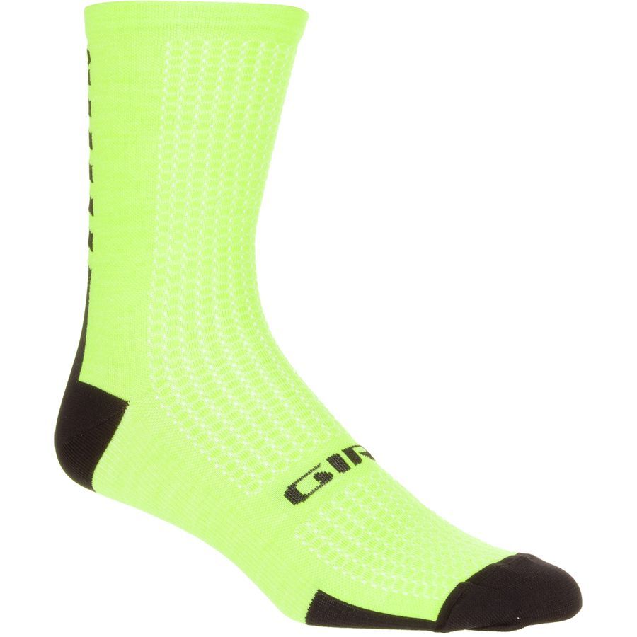 ()  HRC ץ饹   å Giro HRC Plus Merino Wool Sock Lime/Black
