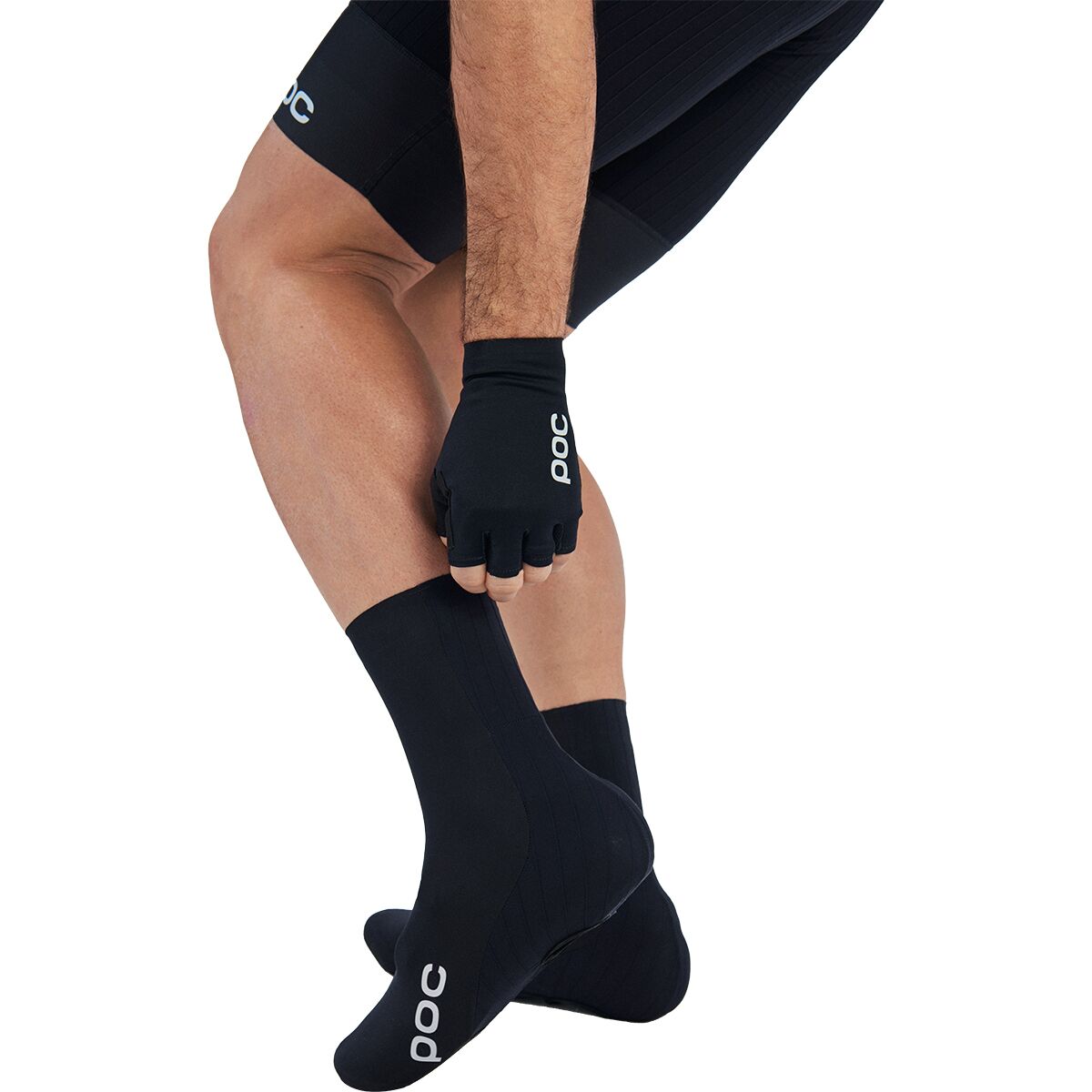 (取寄) POC レースデー ブーティ POC Raceday Bootie Uranium Black