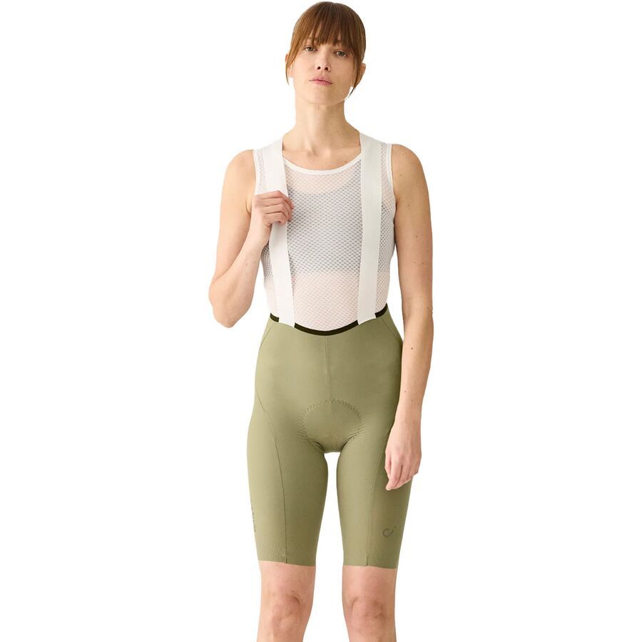 (取寄) ヴェロシオ レディース ウルトラライト ビブ ショート - ウィメンズ Velocio women Ultralight Bib Short - Women's Deep Lichen