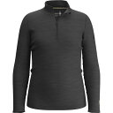 (取寄) スマートウール キッズ クラシック サーマル メリノ 1/4-ジップ ベースレイヤー— トップ - キッズ Smartwool kids Classic Thermal Merino 1/4-Zip Baselayer Top - Kids' Charcoal Heather(4)