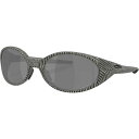 (取寄) オークリー アイ ジャケット リダックス サングラス Oakley Eye Jacket Redux Sunglasses Matte Grey Ink Fingerprint/Prizm Black