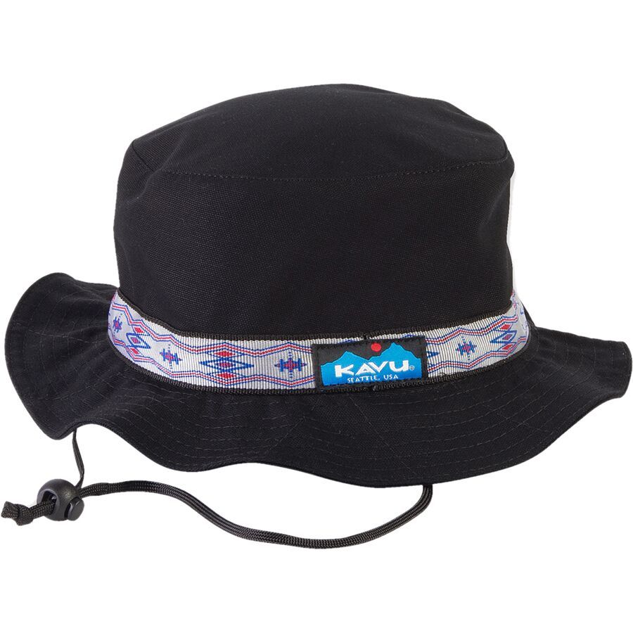 () ֡ ˥å ȥå Хå ϥå KAVU Organic Strap Bucket Hat Jet Black