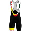 (取寄) サンティーニ メンズ ル マイヨ ジョーヌ オフィシャル コンボ サイクリング ビブ ショート - メンズ Santini men Le Maillot Jaune Official Combo Cycling Bib Short - Men's Nero