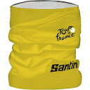 (取寄) サンティーニ ツアー ドゥ フランス イエロー ジャージ ネック ウォーマー Santini Tour de France Yellow Jersey Neck Warmer Giallo