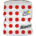(取寄) サンティーニ ツアー ドゥ フランス ポルカ ドット ジャージ ネック ウォーマー Santini Tour de France Polka Dot Jersey Neck Warmer Pois