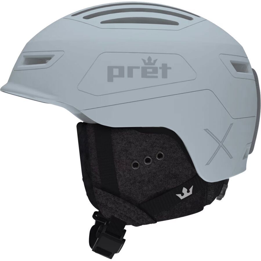 () ץåȥإå  X ߥץ إå Pret Helmets Cirque X Mips Helmet Grey