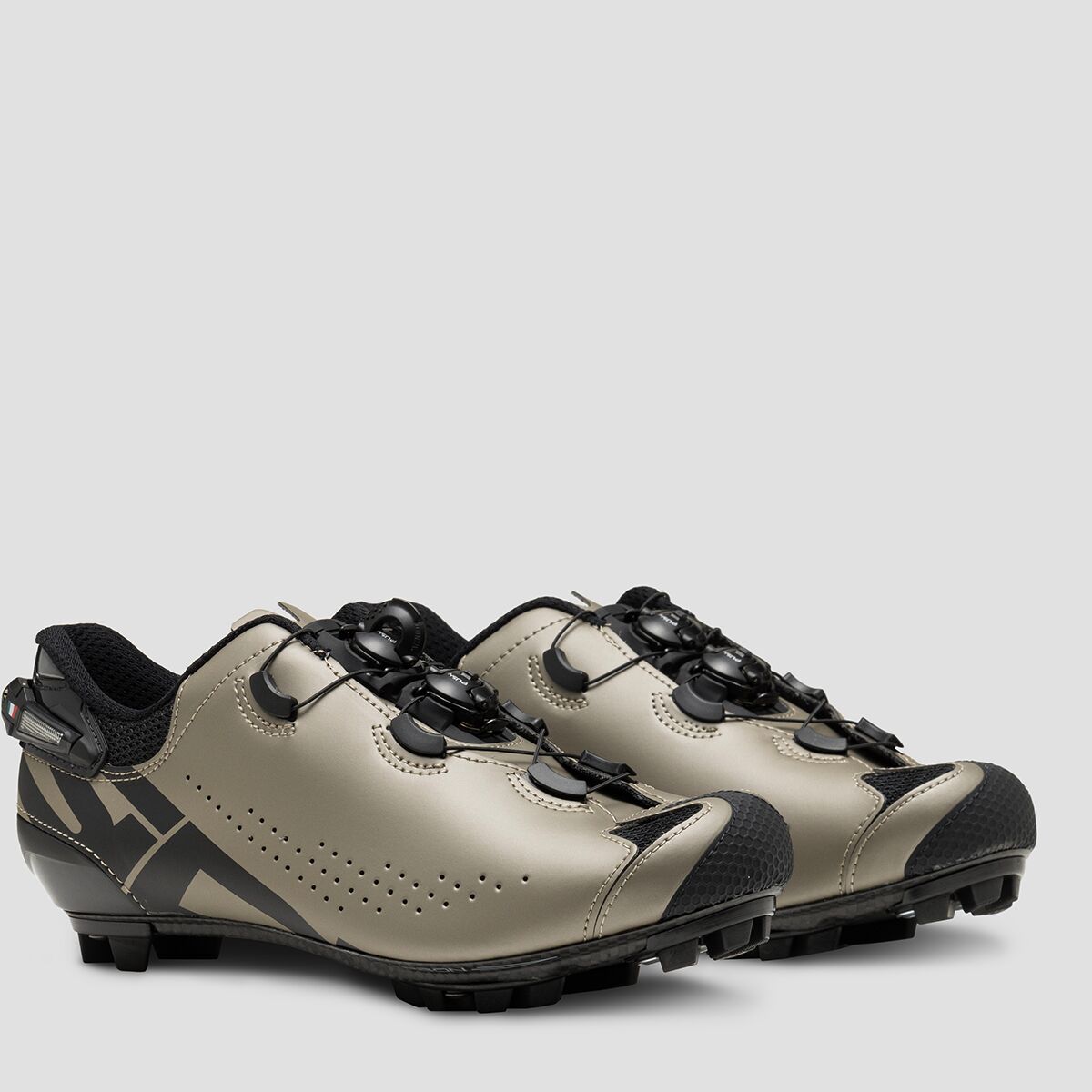 (取寄) シディ メンズ タイガー 2S マウンテン クリップレス シューズ - メンズ Sidi men Tiger 2S Mountain Clipless Shoe - Men's Titanium Black 3