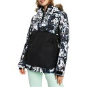 (取寄) ロキシー レディース シェルター スノー ジャケット - ウィメンズ Roxy women Shelter Snow Jacket - Women's True Black Black Flowers