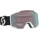 (取寄) スコット シールド アンプリファー ゴーグルズ Scott Shield Amplifier Goggles Team White/Black/Enhancer Aqua Chrome