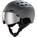 (取寄) ヘッドスキーUSA レーダー ヘルメット 2024 Head Skis USA Radar Helmet 2024 Anthracite