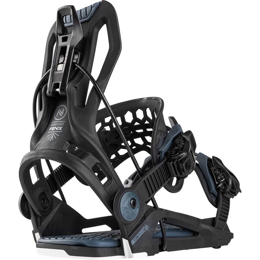 (取寄) ナイデッカー フロウ フェニックス スノーボード バインディング - 2025 Nidecker Flow Fenix Snowboard Binding - 2025 Black