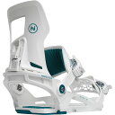 (取寄) ナイデッカー レディース ミュオン-W スノーボード バインディング - 2025 - ウィメンズ Nidecker women Muon-W Snowboard Binding - 2025 - Women's White