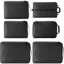 (取寄) イーグルクリーク パック-イット アイソレート エクステンデット スティ セット Eagle Creek Pack-It Isolate Extended Stay Set Black(4)