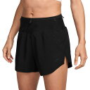 (取寄) ナイキ レディース トレイル ドライ-フィット MR 4 BR ショート - ウィメンズ Nike women Trail Dri-Fit MR 4 BR Short - Women's Black/Black(4)