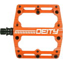 (取寄) デイティコンポーネンツ ブラック カット ペダルズ Deity Components Black Kat Pedals Orange